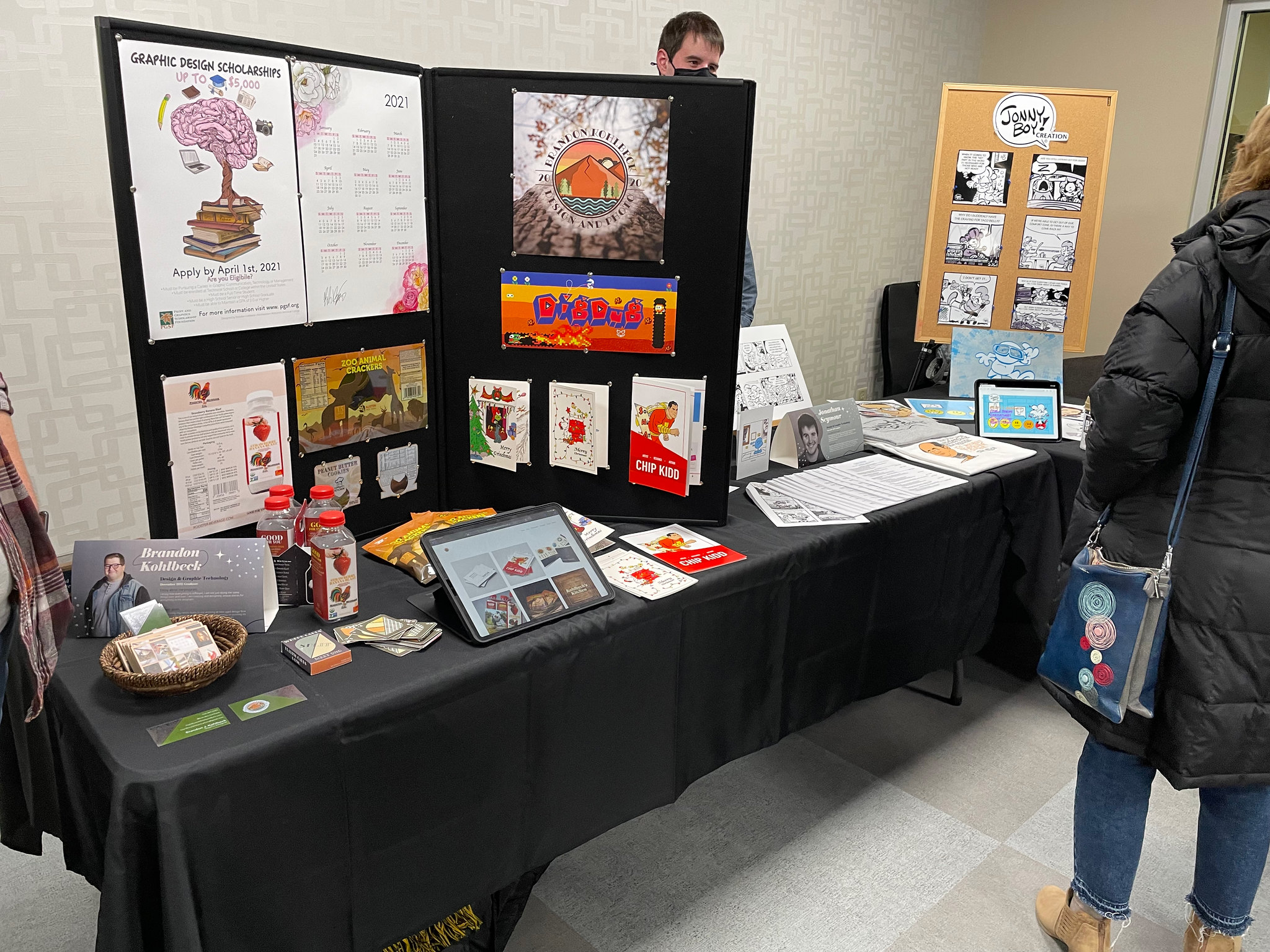 NWTC students showing off their work